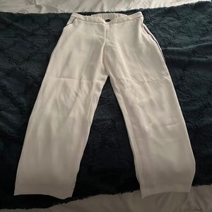 Summer Ready Banana Republic Hayden White Flare Pants